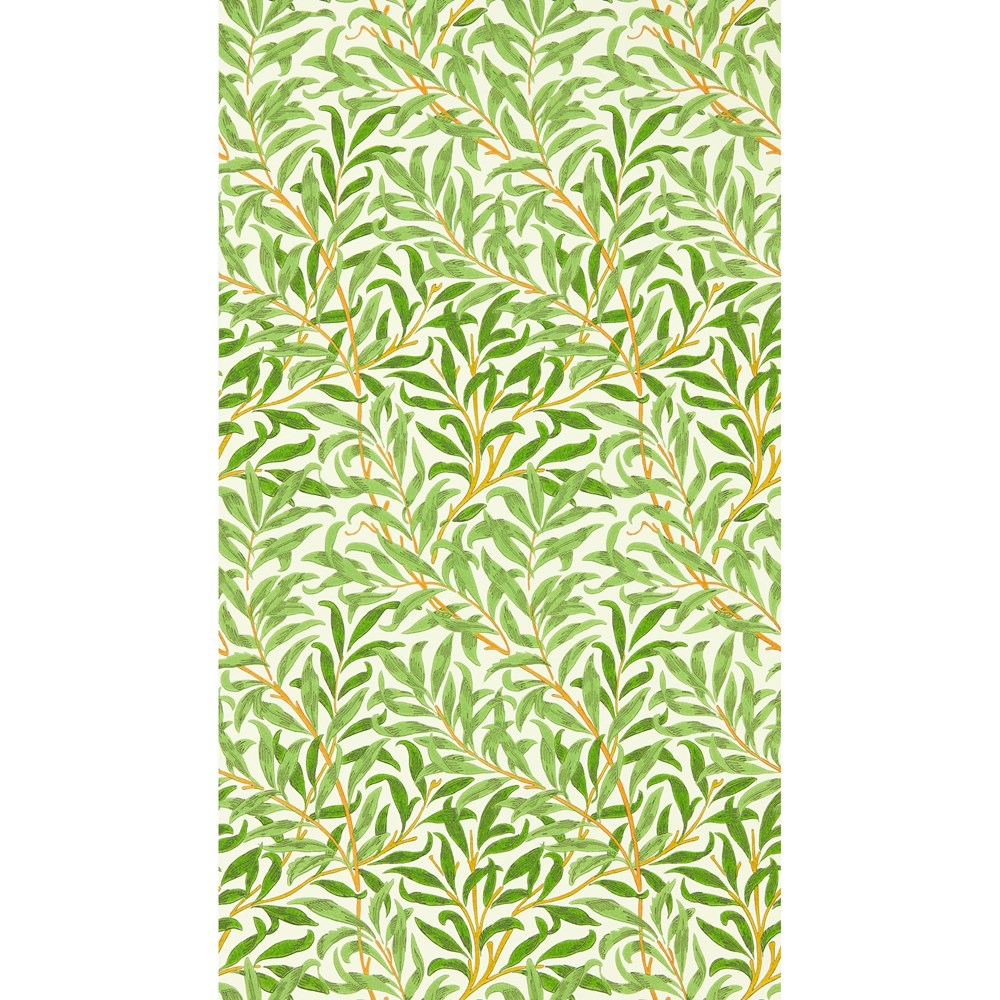 Willow Bough Wallpaper 217088 by Morris & Co in Leaf Green